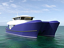 yacht rendering