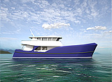 design katamaran trawler